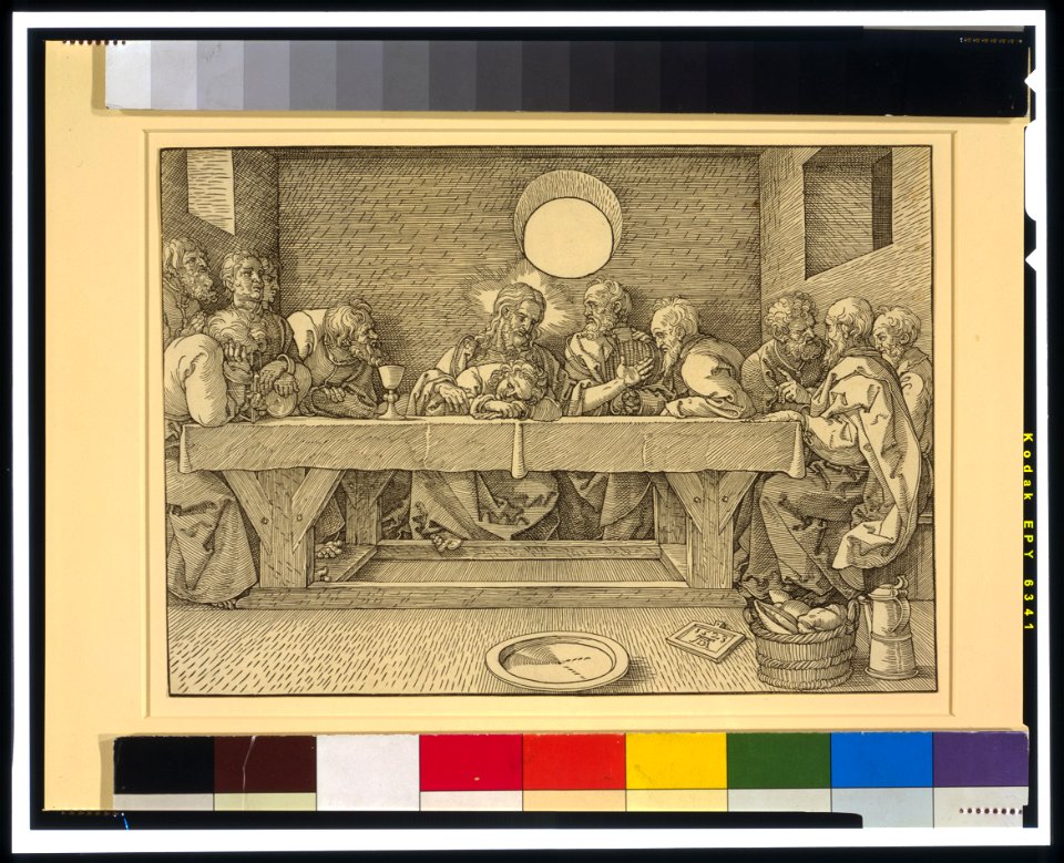Last Supper) - AD (monogram) LCCN98509969