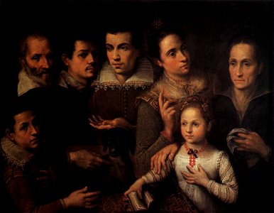 Lavinia Fontana - Family Portrait - WGA7980