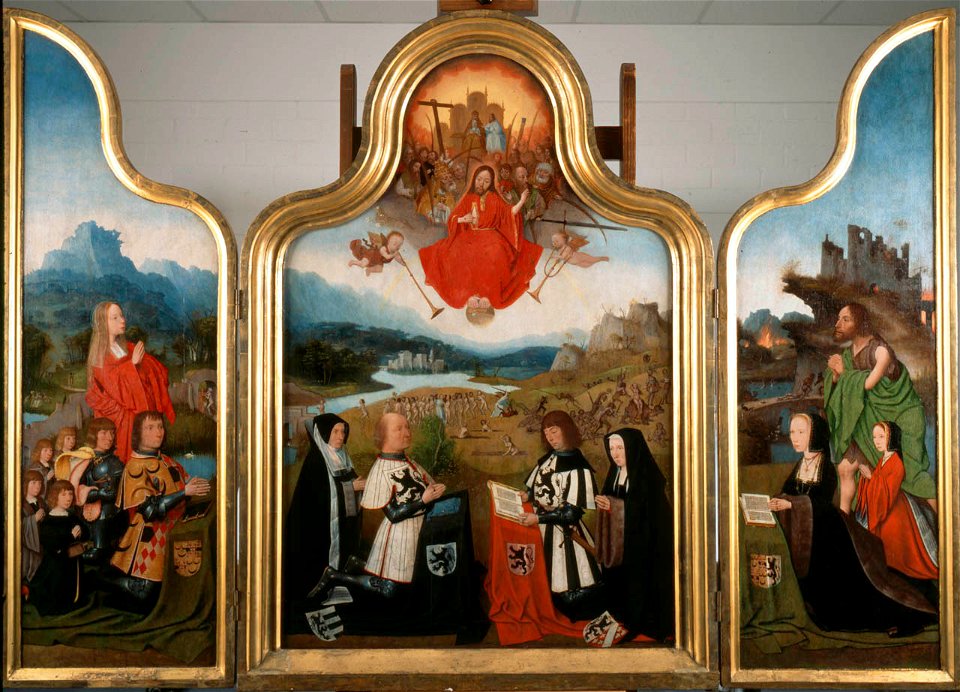 Last judgment Mostaert opened