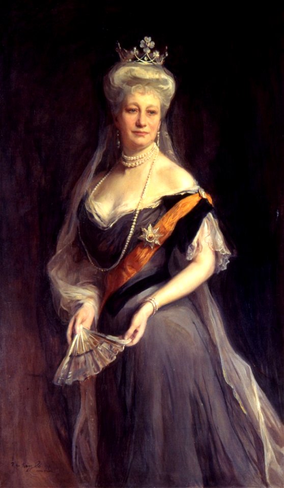 Philip Alexius de Laszlo - Auguste Viktoria, Deutsche Kaiserin, 1908