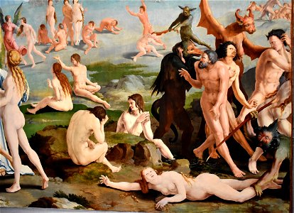 Last Judgment by Lucas van Leyden - detail (3)