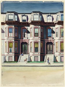 Lawrence Edward Kupferman - Old Roxbury - 43.105 - Detroit Institute of Arts