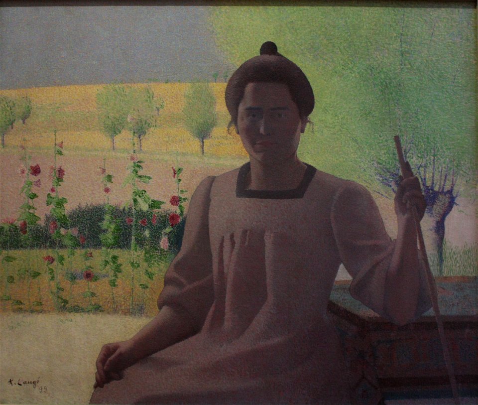Achille Lauge - Portrait