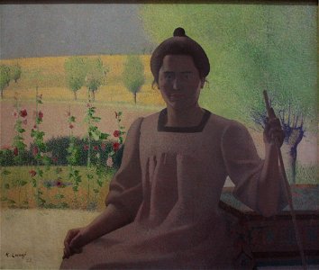 Achille Lauge - Portrait