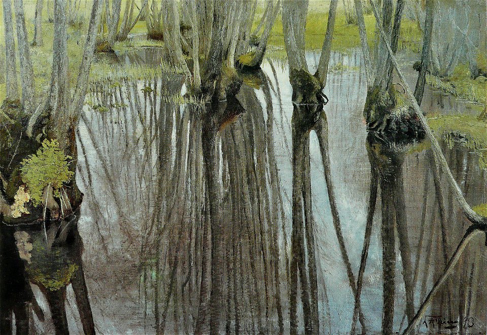 Laurits Andersen Ring - Troncs d'aulnes