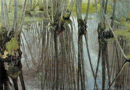 Laurits Andersen Ring - Troncs d'aulnes