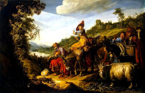 Lastman, Pieter - Abraham's Journey to Canaan - 1614