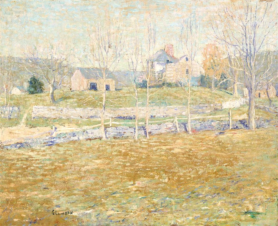 Ernest Lawson - An abandoned farm