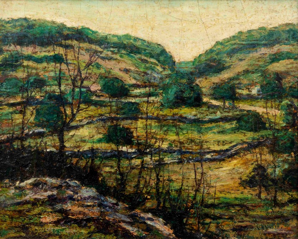 The Valley by Ernest Lawson