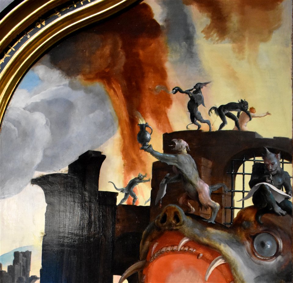 Last Judgment by Lucas van Leyden - detail (5)