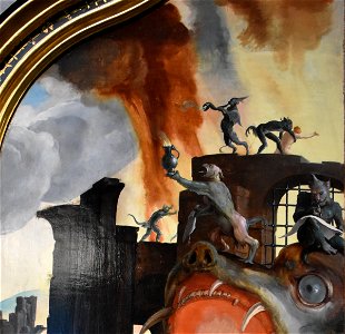 Last Judgment by Lucas van Leyden - detail (5)