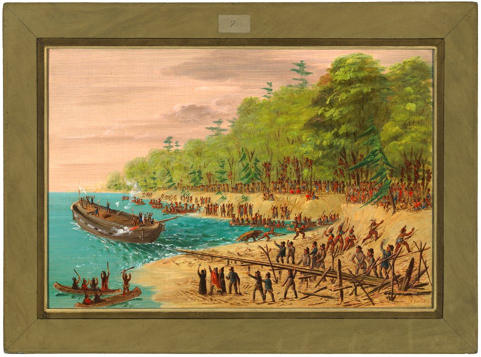 Launching of the Griffin. July 1679 C15584