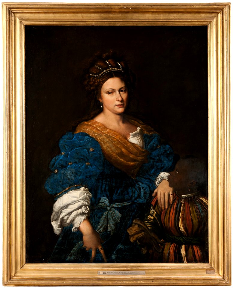 Laura dé Dianti (död 1573) - Nationalmuseum - 17152