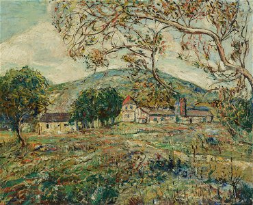 Ernest Lawson - The red turret