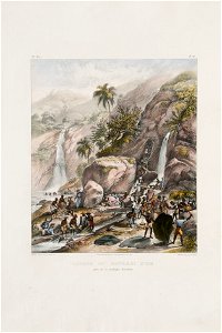 Lavage du Minerai d’ Or, Pres de la Montagne Itacolumi, da Coleção Brasiliana Iconográfica. Free illustration for personal and commercial use.