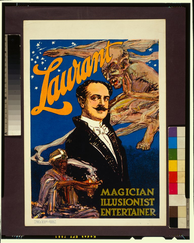 Laurant magician, illusionist, entertainer. LCCN2014635610