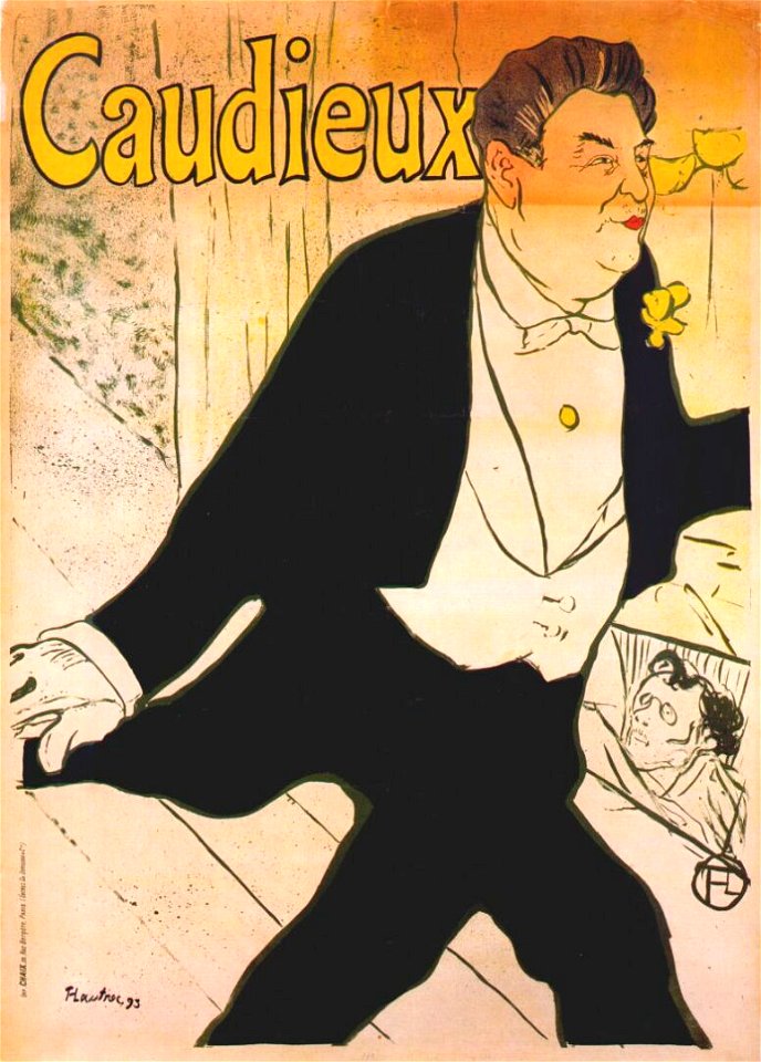 Lautrec caudieux (poster) 1893