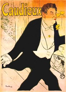 Lautrec caudieux (poster) 1893