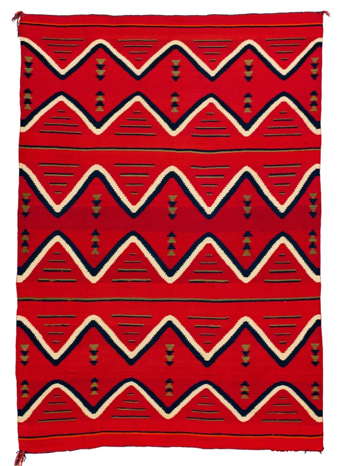 Late Classic Navajo Serape 01