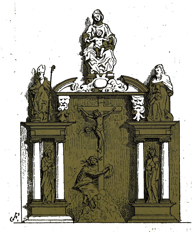 Laubressel calvaire 00029