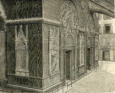 Lato occidentale della chiesa di Or San Michele