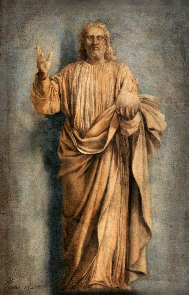 Laurent de La Hyre - Christ The Judge - WGA12317