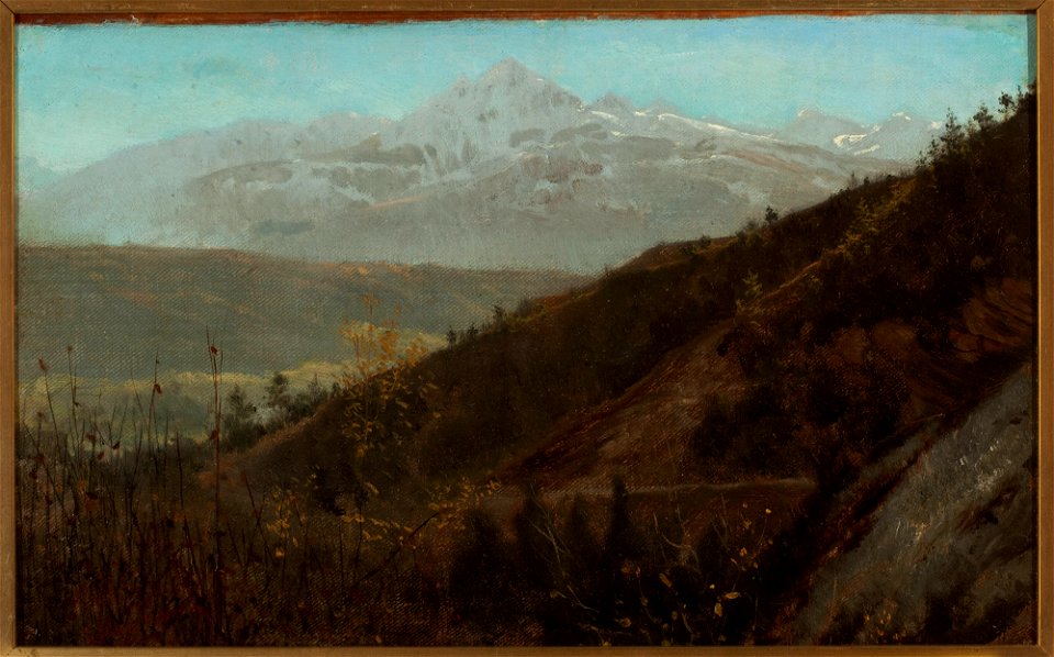 Laurens Alma-Tadema - Mountain landscape - 162011 - National Museum in Warsaw