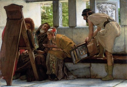 Lawrence Alma-Tadema - A Roman studioFXD