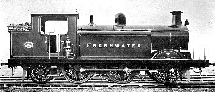 LBSCR 0-6-2 tank locomotive 367 (Howden, Boys' Book of Locomotives, 1907)
