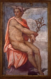 Lattanzio Gambara (c. 1530-Brescia 1574) - Mercury - RCIN 401220 - Royal Collection