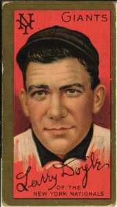 Lawrence Doyle, New York Giants, baseball card portrait LCCN2008677491
