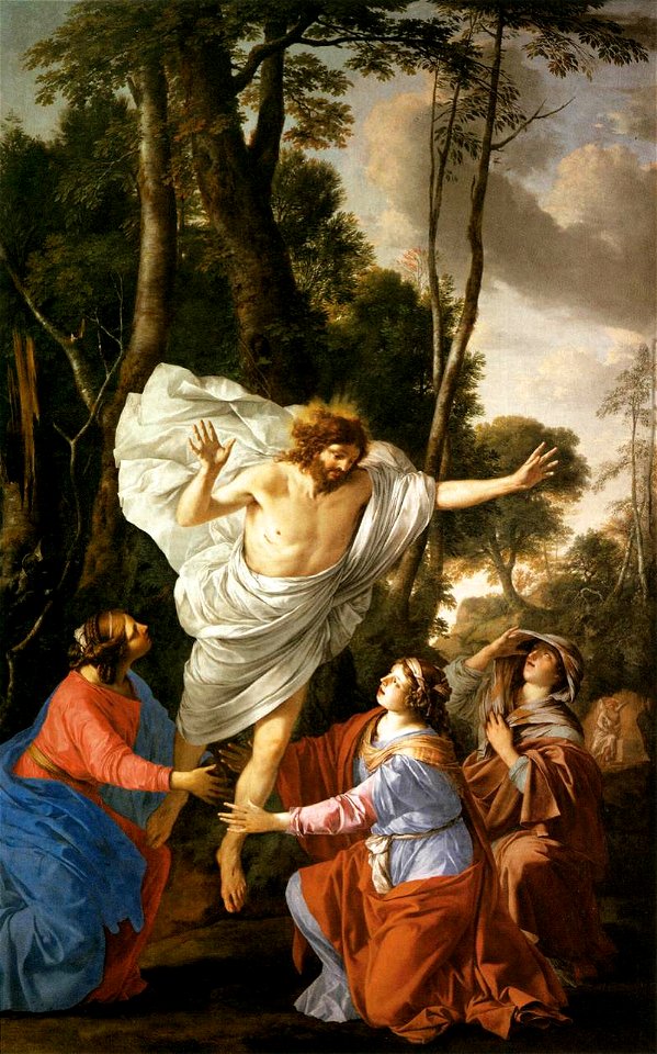 Laurent de La Hyre - Jesus Appearing to the Three Marys - WGA12319
