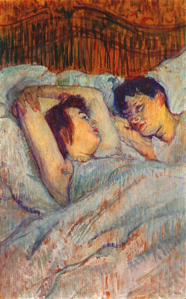 Lautrec in bed 1892
