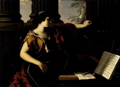 Laurent de La Hyre - Allegorical Figure of Music - WGA12312