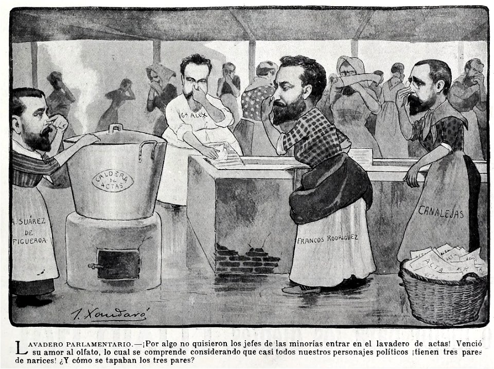 Lavadero parlamentario, por Xaudaró