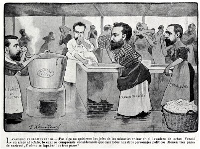 Lavadero parlamentario, por Xaudaró
