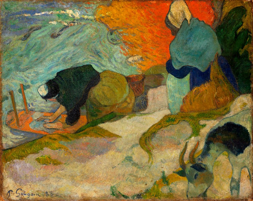 Laveuses à Arles - Paul Gauguin