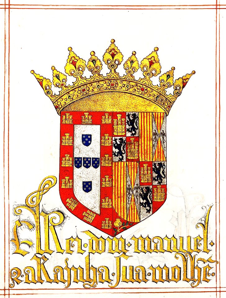 LDAM (f. 42v) D. Manuel e da Rainha