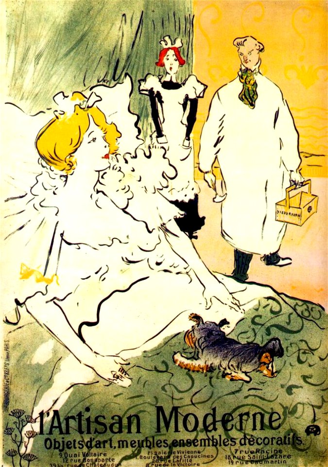 Lautrec l'artisan moderne (poster) 1894