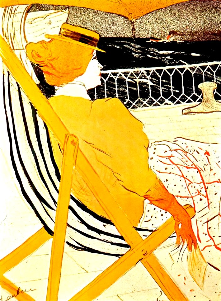 Lautrec the passenger in cabin 54 1896