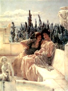 Lawrence Alma-Tadema-Whispering-Noon