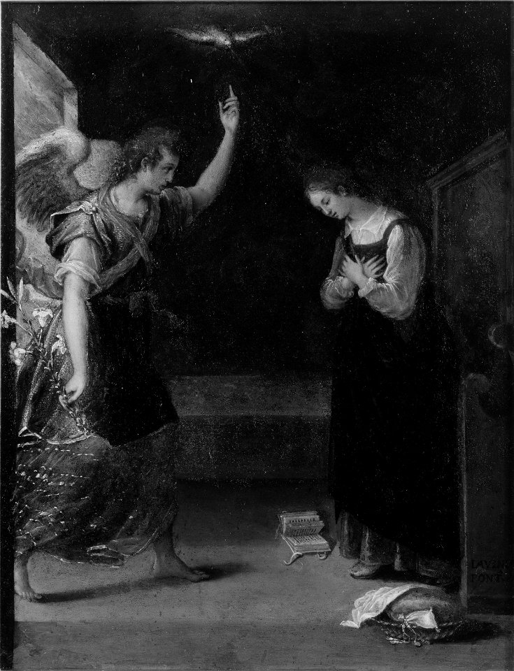 Lavinia Fontana - The Annunciation - Walters 371814