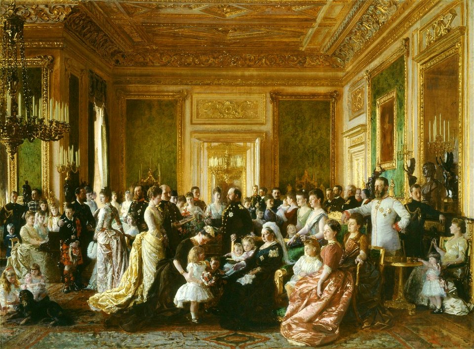 Laurits Regner Tuxen (1853-1927) - The Family of Queen Victoria in 1887 - RCIN 400500 - Royal Collection