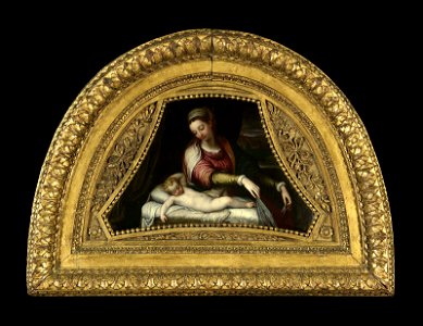 Lavinia Fontana - Virgin Adoring the Sleeping Christ Child - 1986.514 - Museum of Fine Arts