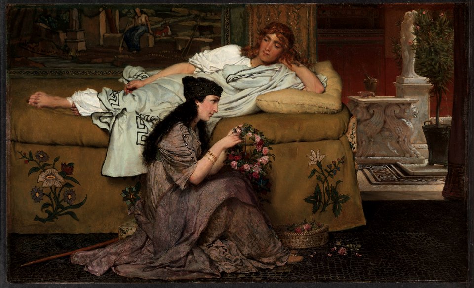Lawrence Alma-Tadema - Glaucus and Nydia - 1977.128 - Cleveland Museum of Art