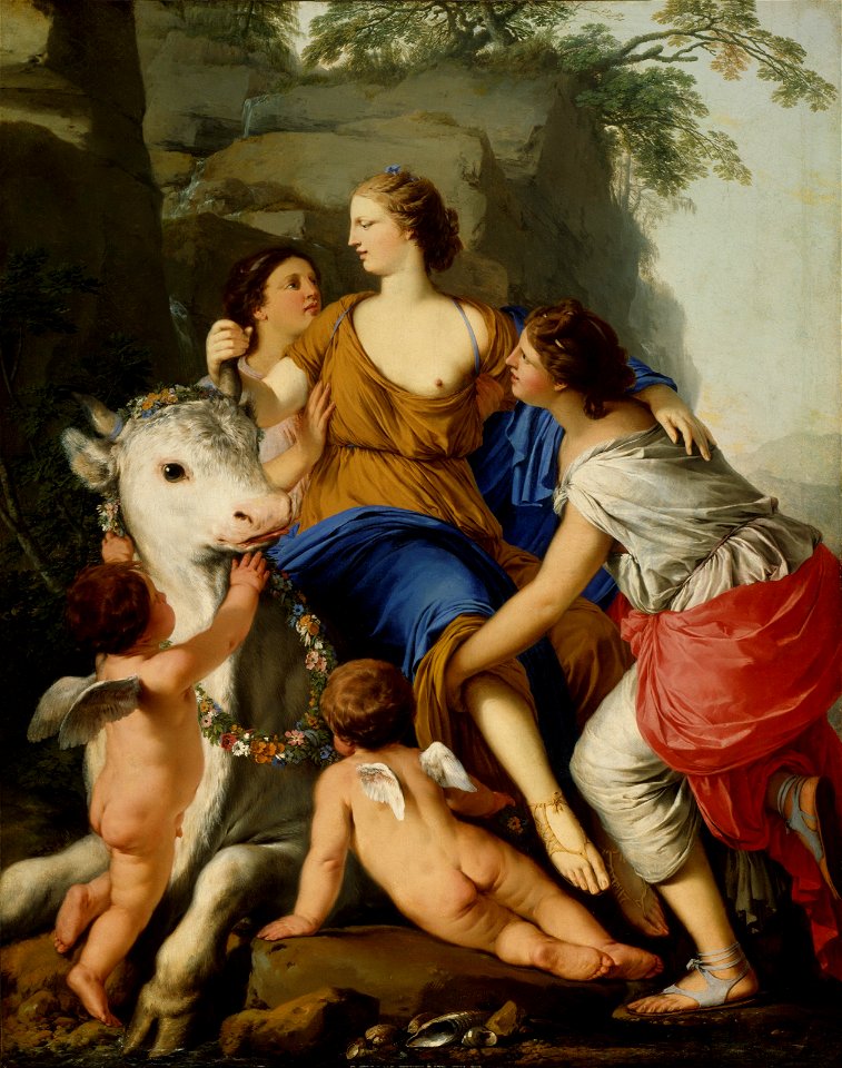 Laurent de La Hyre - The Rape of Europa - 70.12 - Museum of Fine Arts