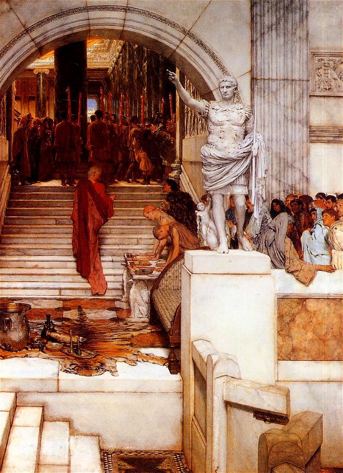 Lawrence Alma-Tadema After the Audience