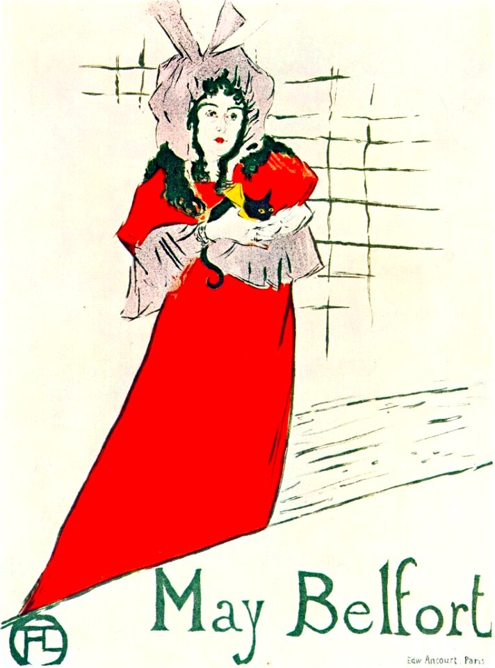Lautrec may belfort (poster) 1895