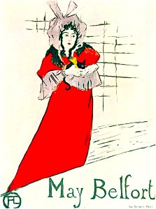 Lautrec may belfort (poster) 1895