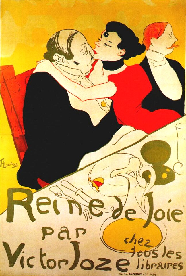 Lautrec reine de joie (poster) 1892